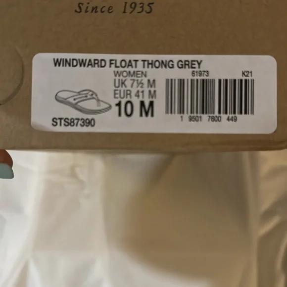 Brand New Sperry Flip Flops Women's Size 10 - Picture 4 of 4